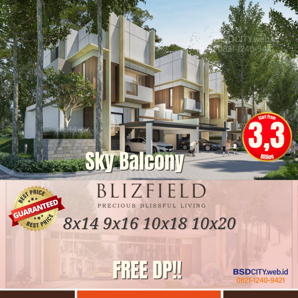 Blizfield BSD Sky Balcony