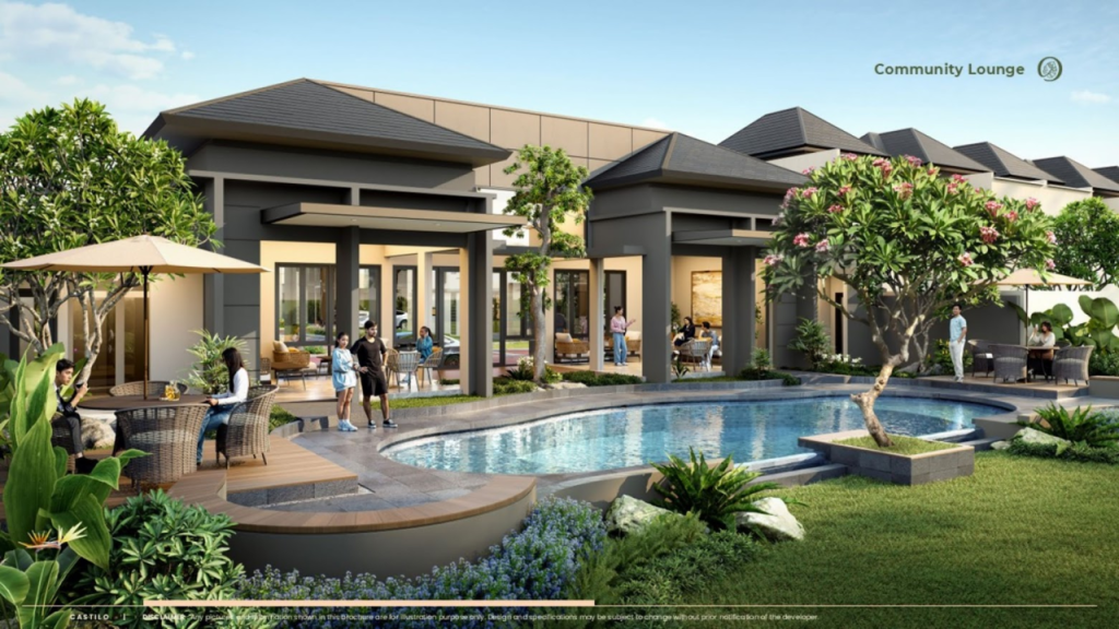 fasilitas community lounge Castilo BSD 