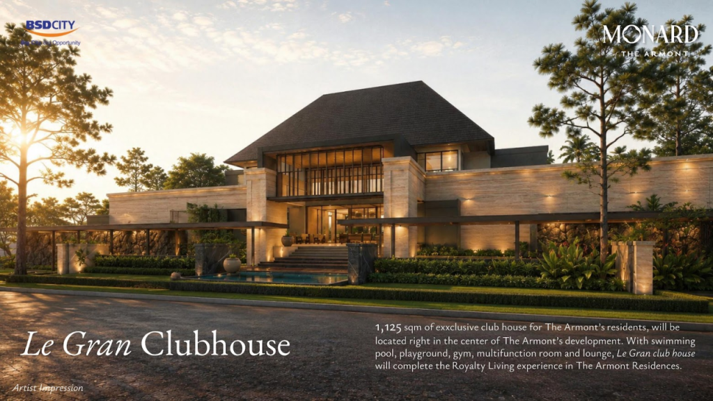 le gran club house armont BSD