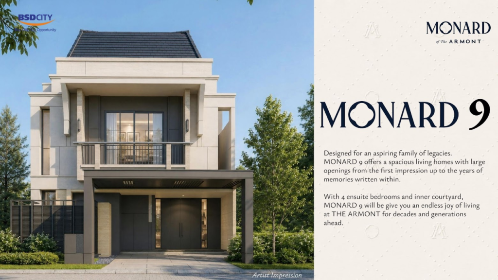 facade monard BSD tipe 9